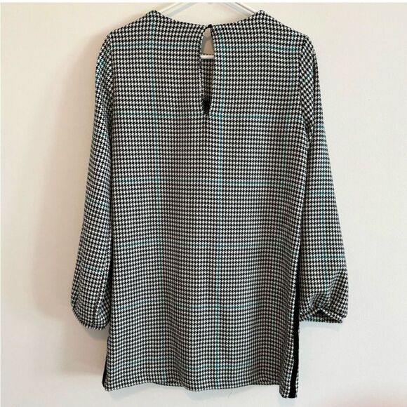 Zara Trufacula Houndstooth black and white Size 6 - Picture 5 of 10